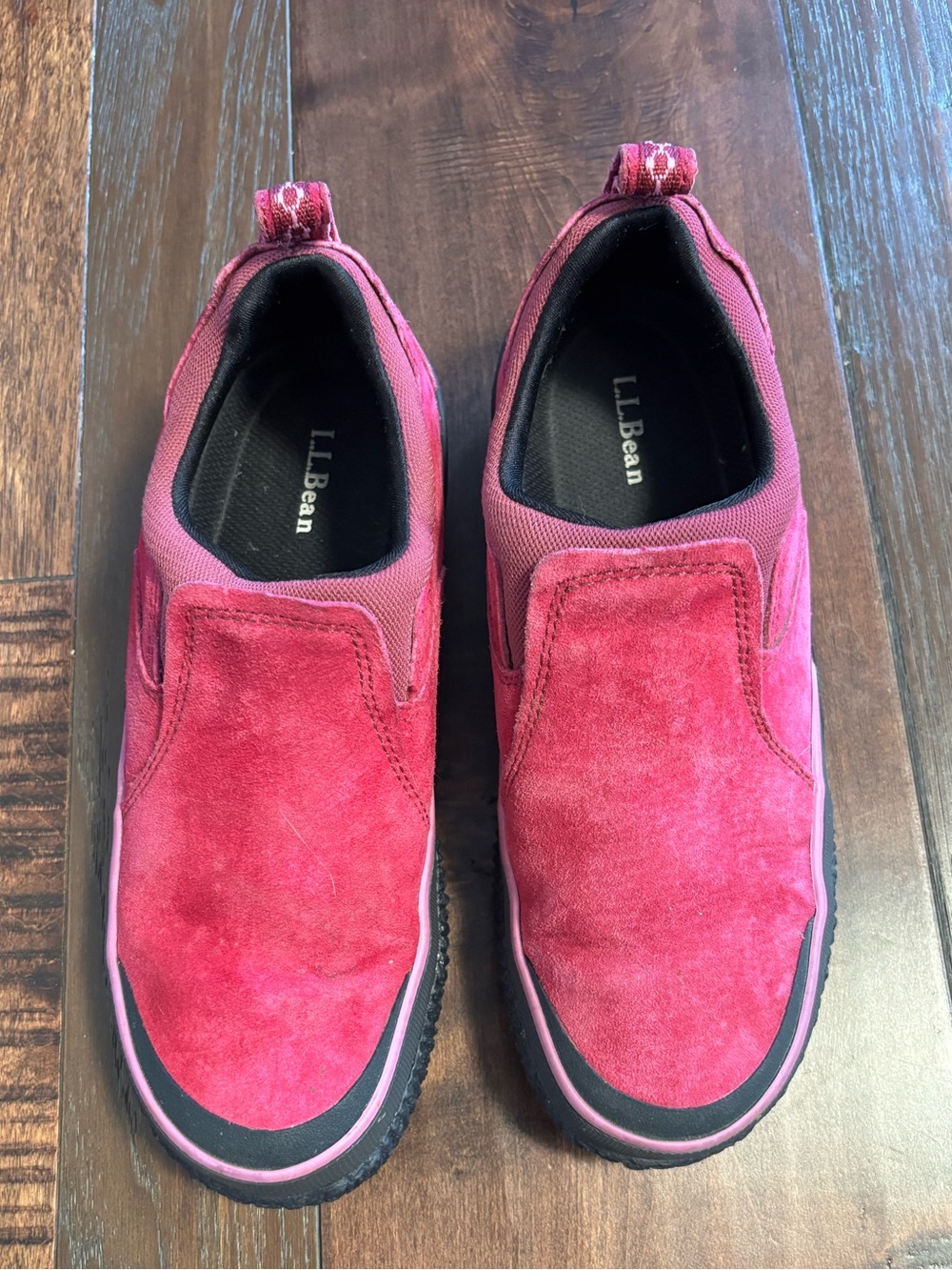 l.l. bean suede comfort sport mocs – women’s Size 8 US